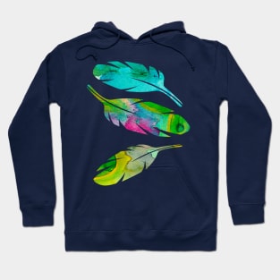 Bright feathers Hoodie